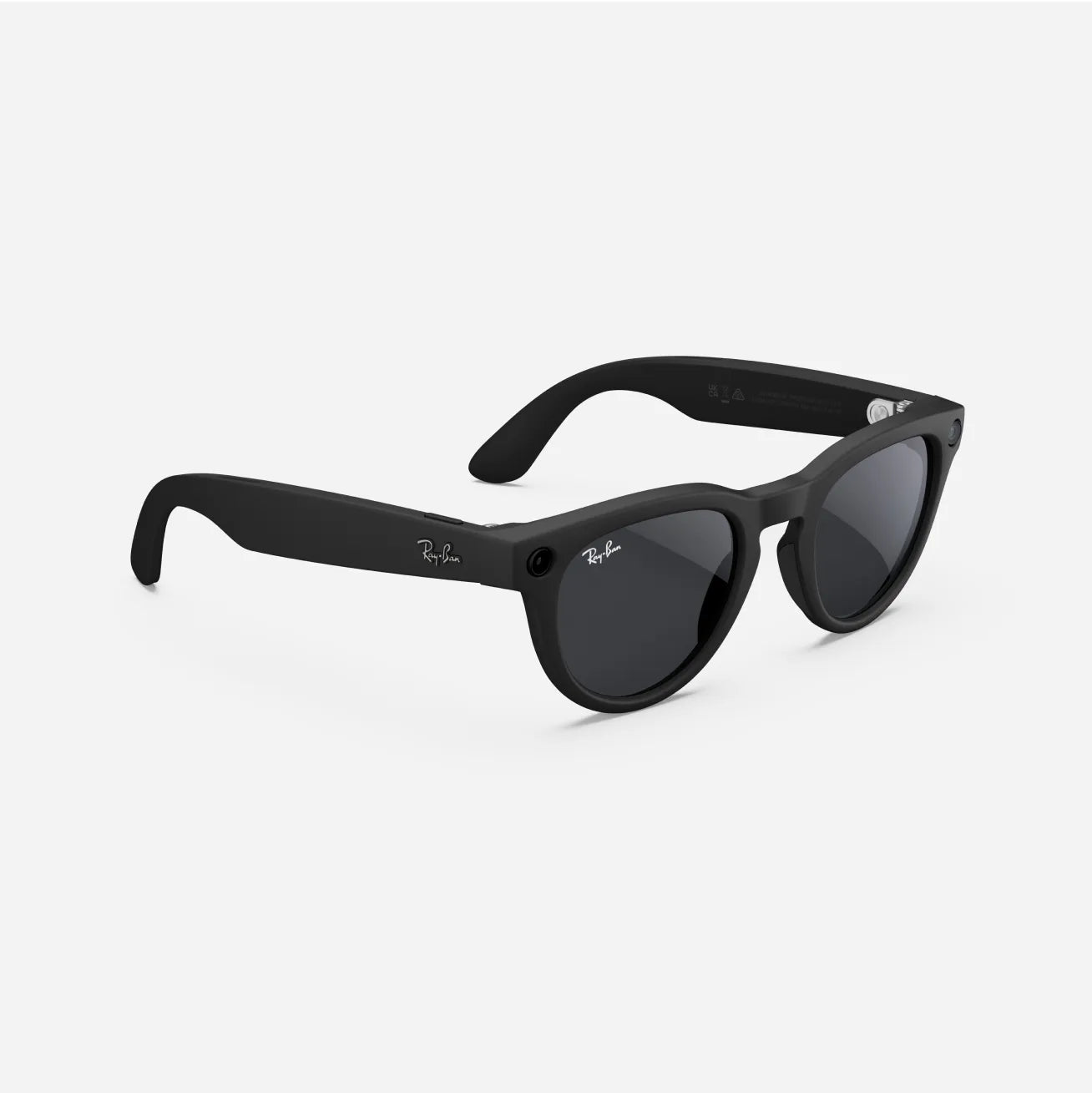 Ray-Ban Meta Headliner - (F) Matt Black - (L) Clear to Grey Transitions - (Standard)