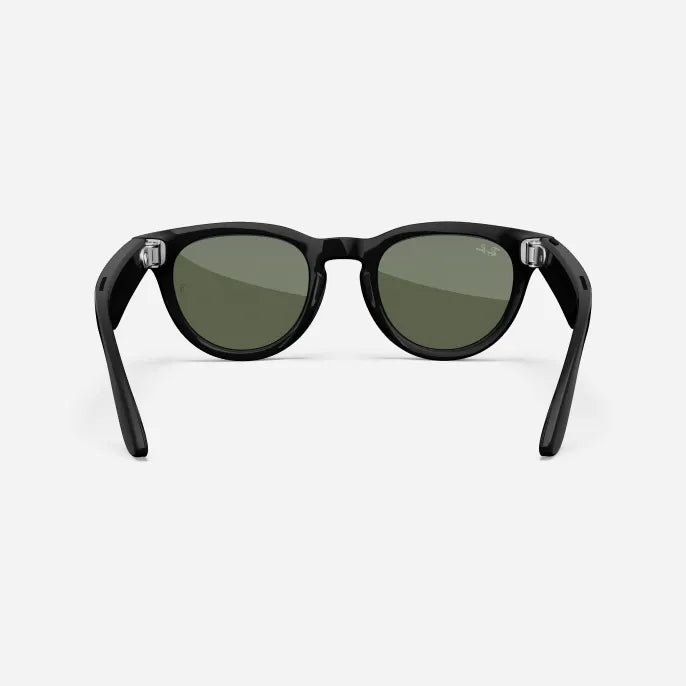 Ray-Ban Meta Headliner - (F) Shiny Black - (L) G-15 Green - (Standard)