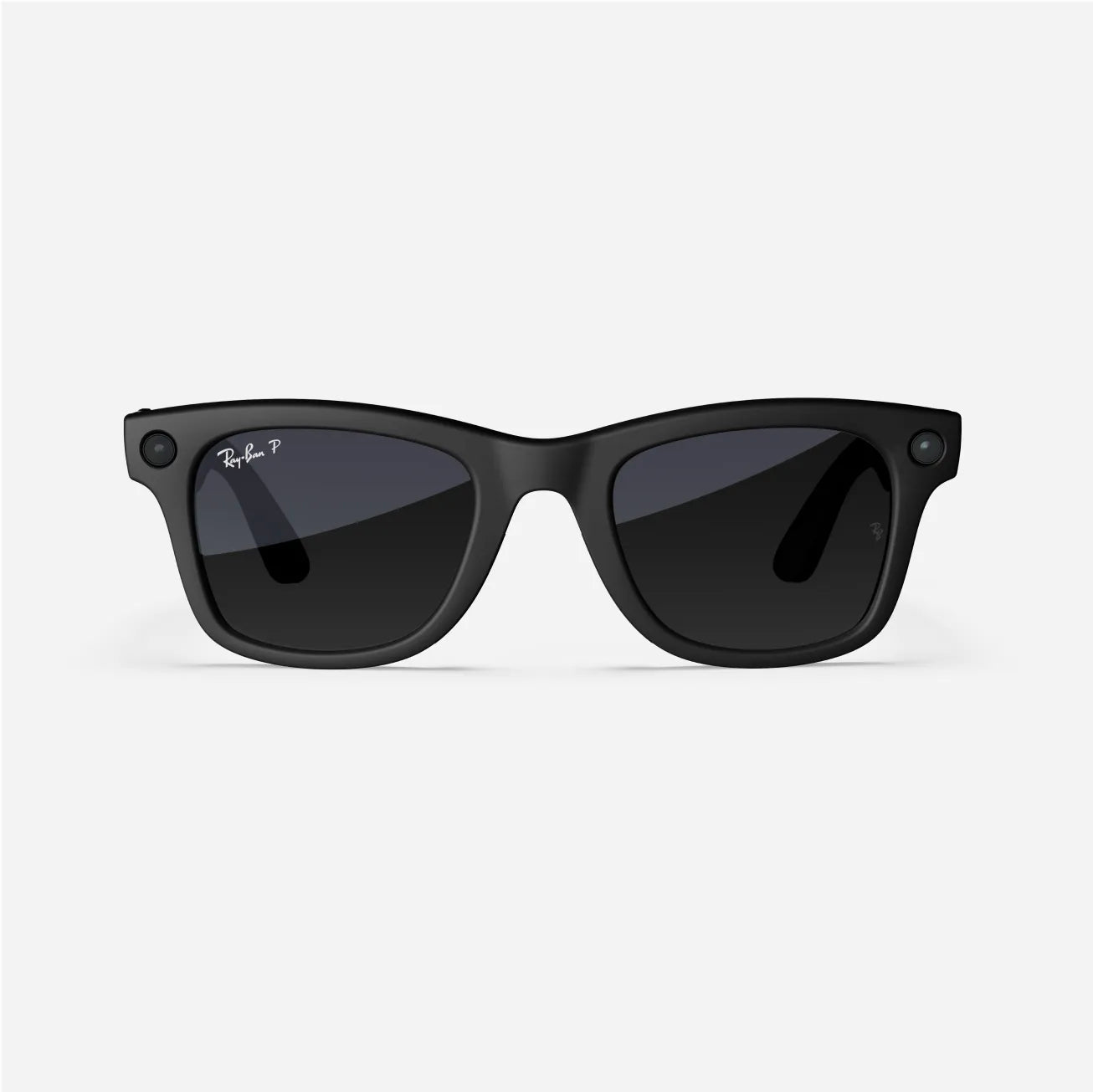 Ray-Ban Meta Wayfarer - (F) Matte Black - (L) Clear to Graphite Green Transitions - (Standard)