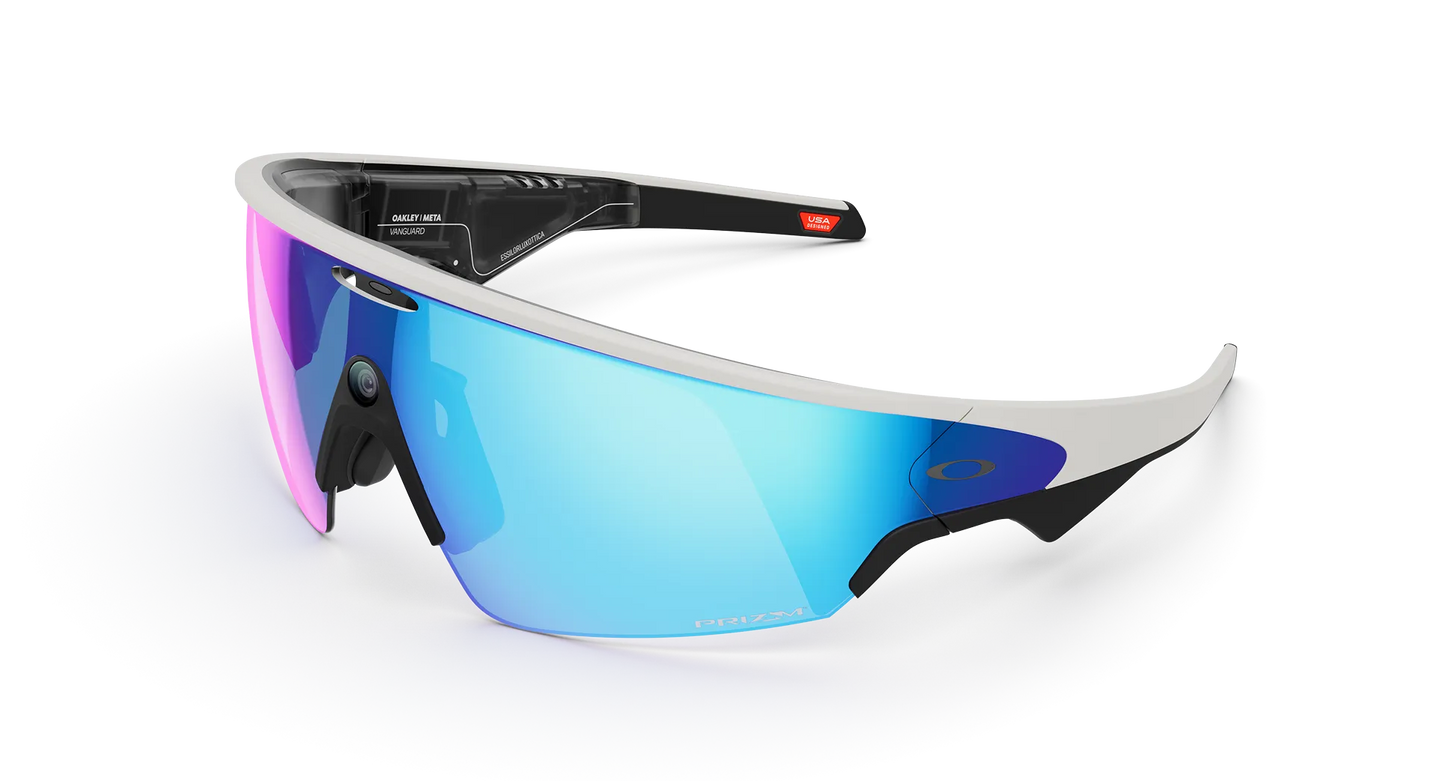 Oakley Meta Vanguard - (F) White - (L) Prizm™ Sapphire - (Standard)