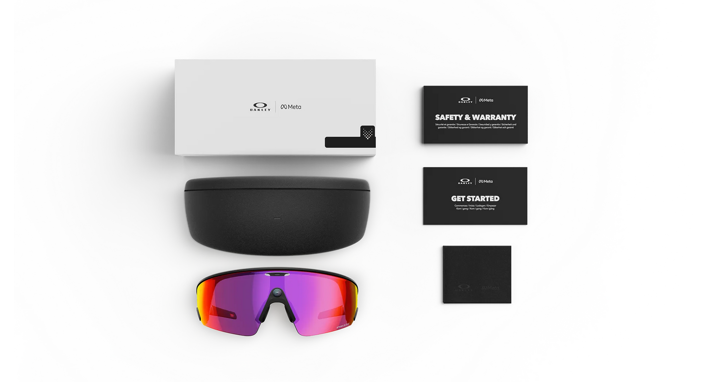 Oakley Meta Vanguard - (F) Black - (L) Prizm™ Road - (Standard)