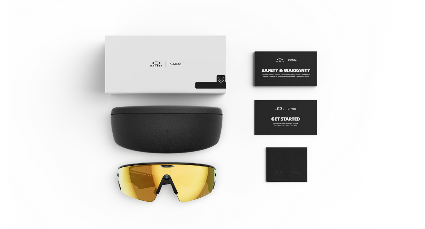 Oakley Meta Vanguard - (F) Black - (L) Prizm™ 24K - (Standard)