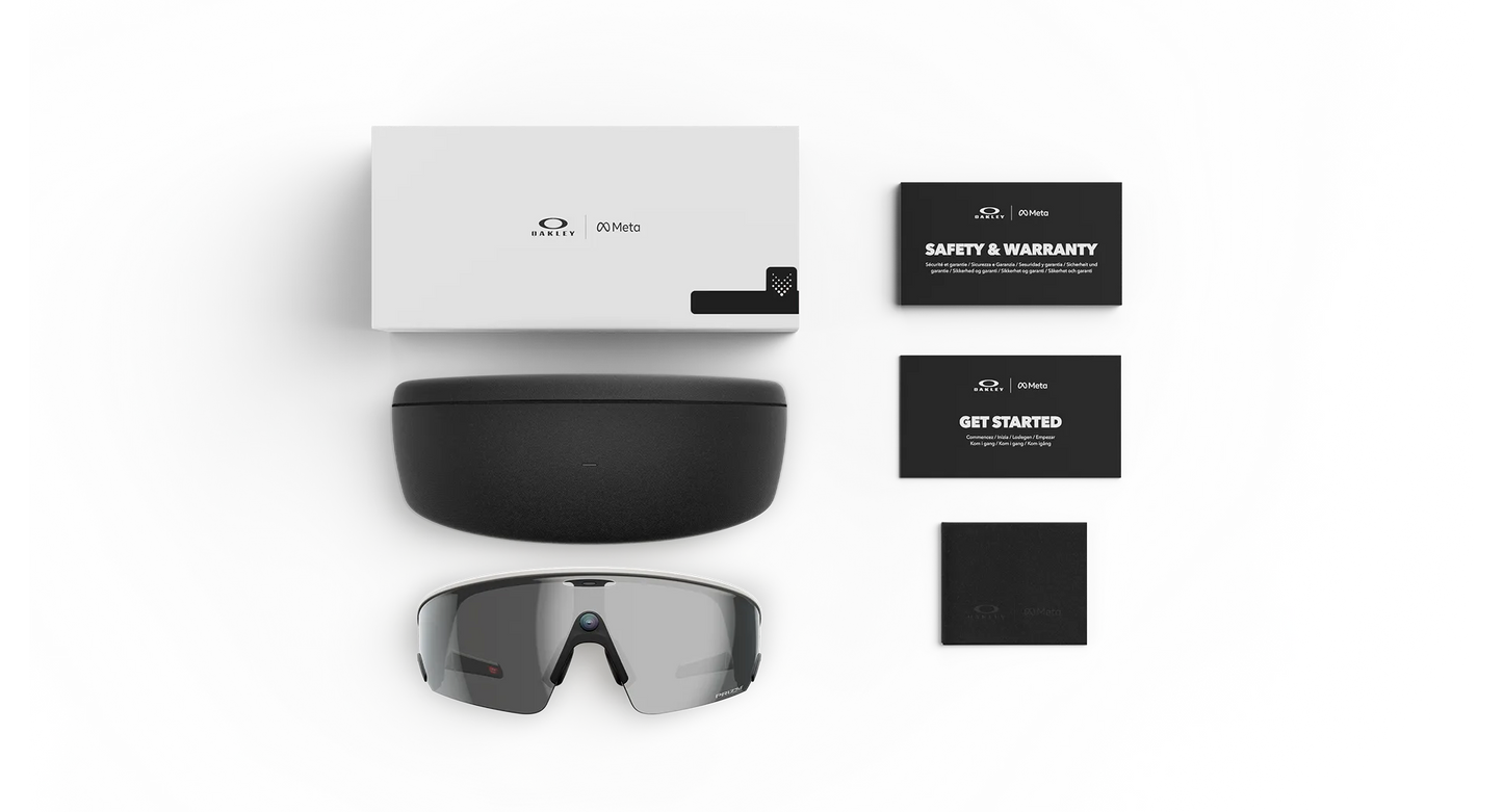 Oakley Meta Vanguard - (F) White - (L) Prizm™ Black - (Standard)