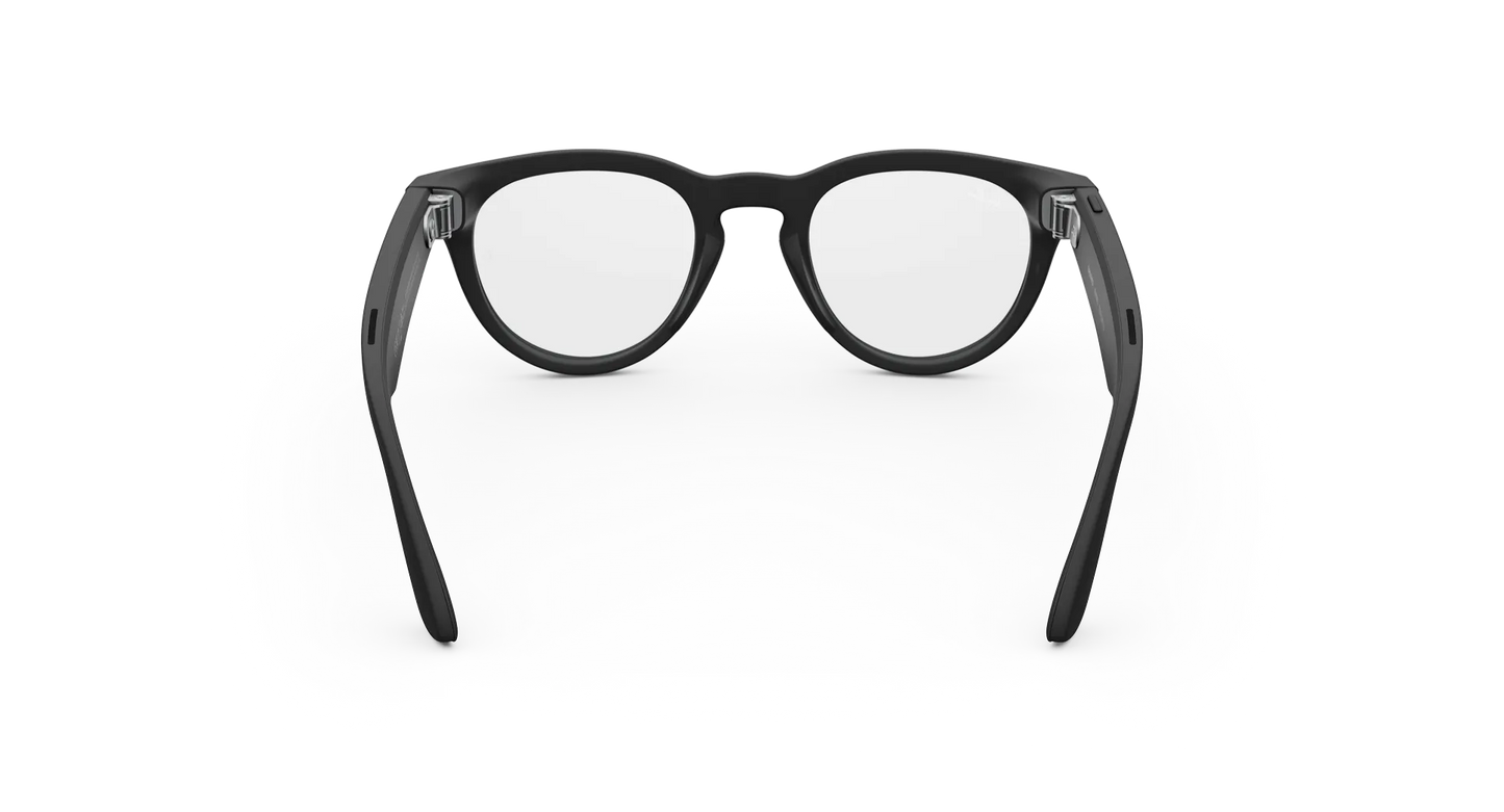 Ray-Ban Meta Headliner Gen 2 - (F) Matte Black – (L) Clear – (Standard)
