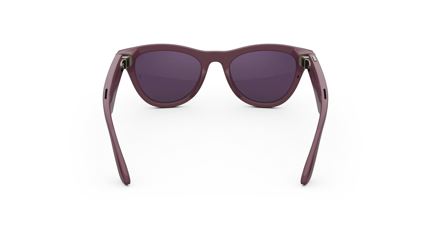Ray-Ban Meta Skyler Gen 2 - (F) Shiny Mystic Violet – (L) Clear to Amethyst Transitions – (Standard)