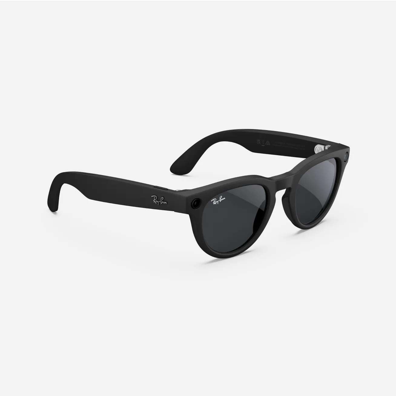 Ray-Ban Meta Headliner - (F) Matt Black - (L) Clear to Grey Transitions - (Standard)