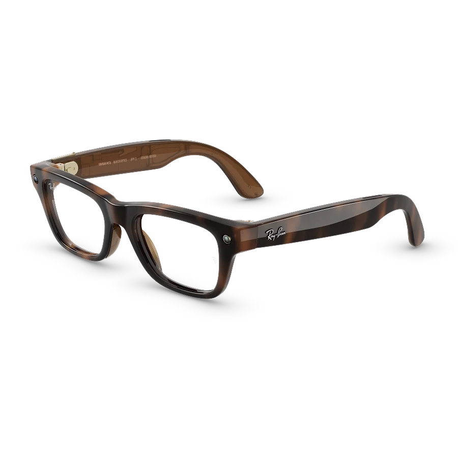 Ray-Ban Meta Blayzer Optics Gen 2 - Meta official Ray-Ban Meta Blayzer Optics (Gen 2), Large Havana, Clear Lenses - view 1 of 1 - source 2173229606772677
