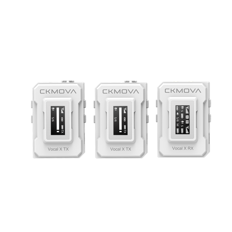 CKMOVA Vocal X V2W Wireless Microphone - White