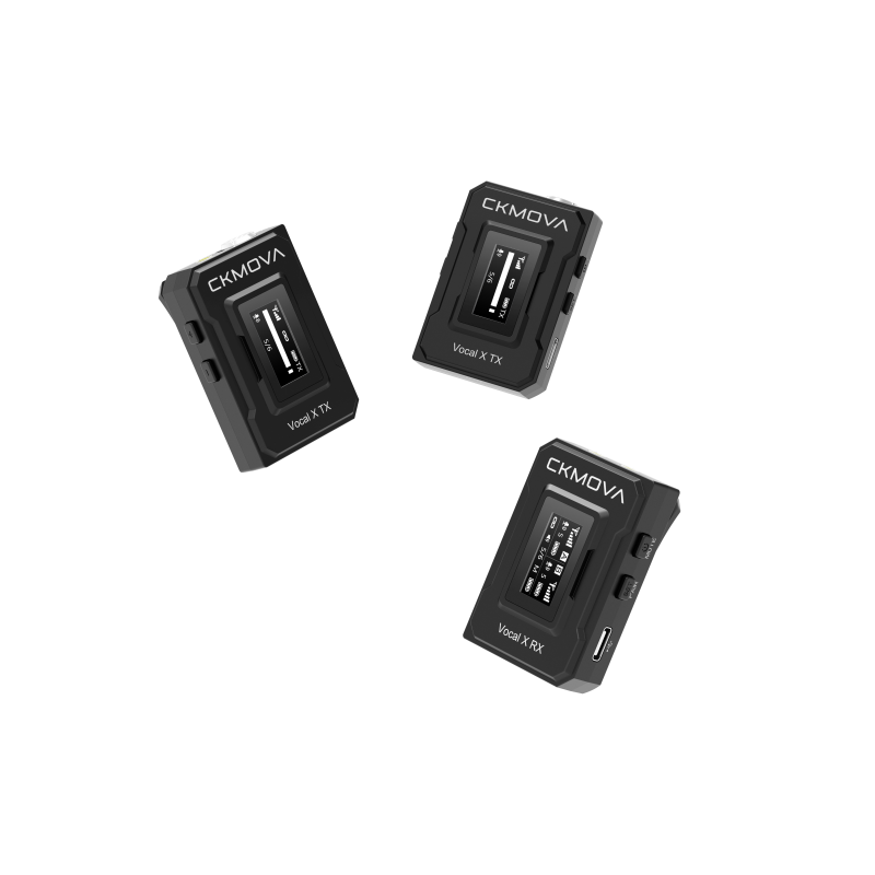 CKMOVA Vocal X V2 - Wireless Microphone - Black