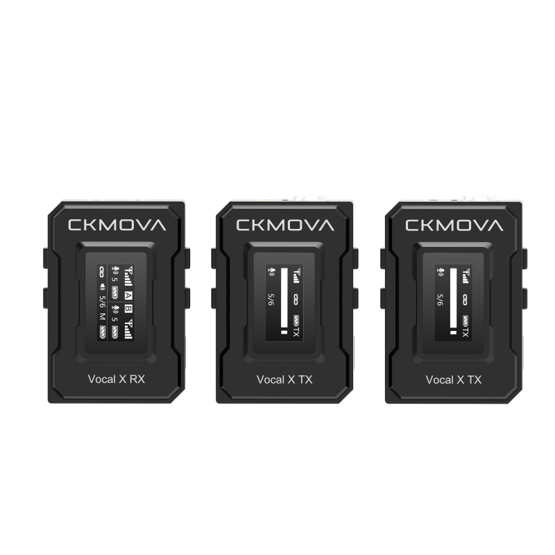 CKMOVA Vocal X V2 - Wireless Microphone - Black