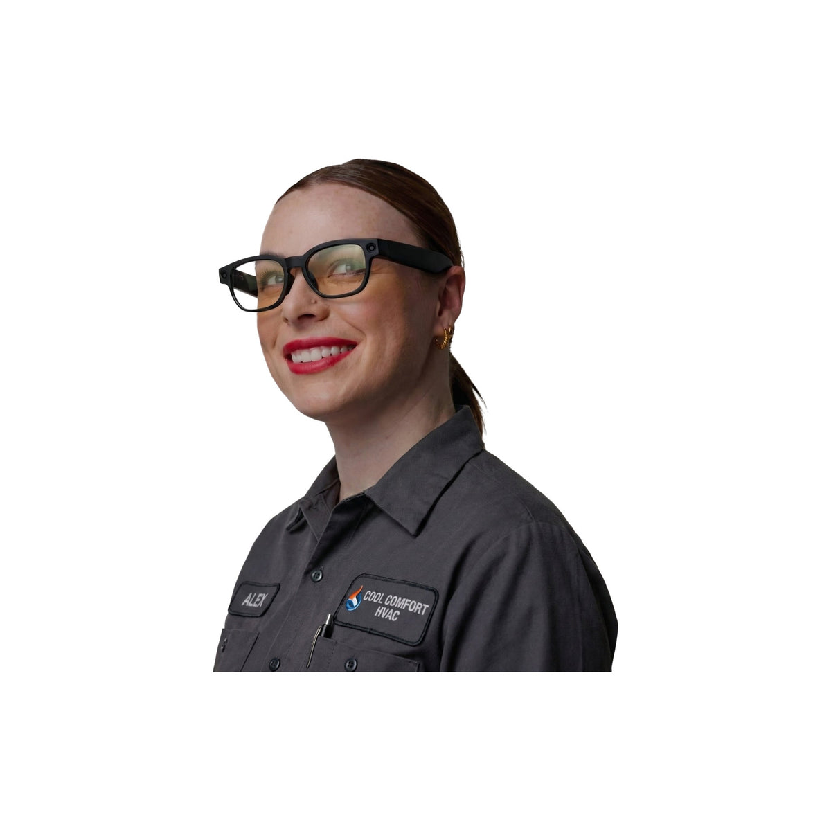 Mentra Live Camera Glasses - LIFESTYLE mentra live worn woman