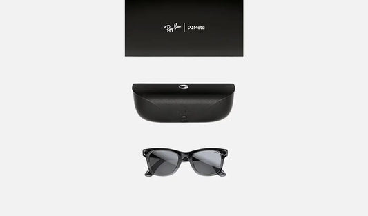 Ray-Ban Meta & Coperni Gen 1 Wayfarer Limited Edition - (F) Shiny Transparent Black - (L) Grey Mirror - (Standard)