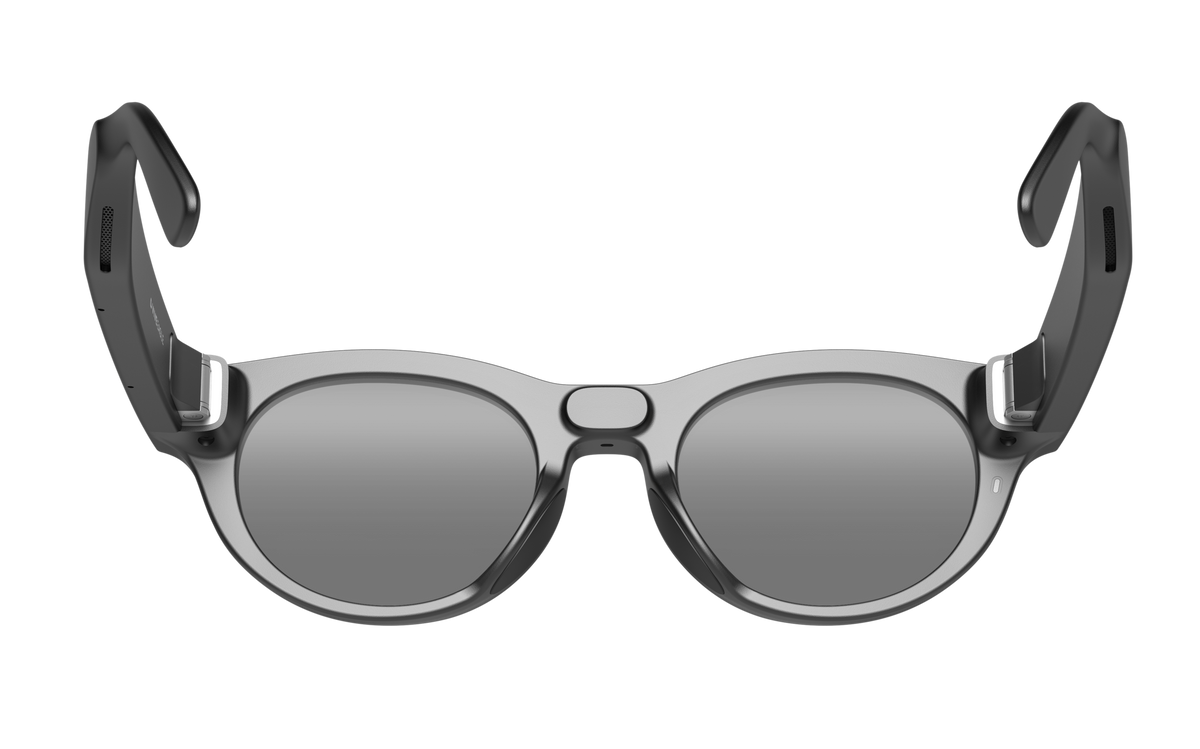 HTC VIVE Eagle AI Glasses — Pantos Sunglasses, Charcoal Black — manufacturer view 4