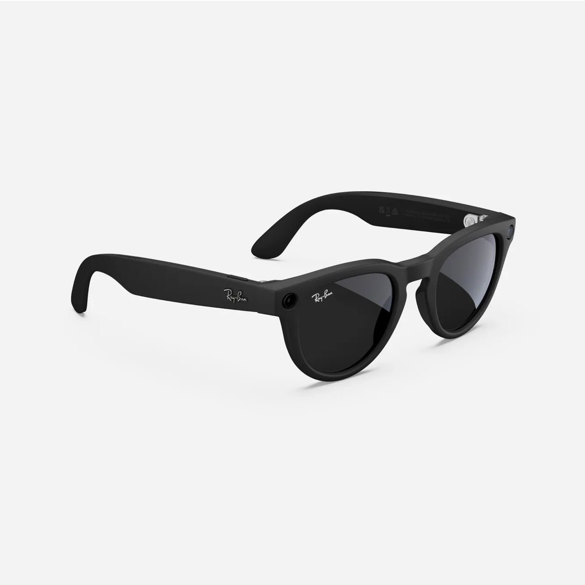 Ray-Ban Meta Headliner Gen 1 - (F) Matte Black - (L) Charcoal Black