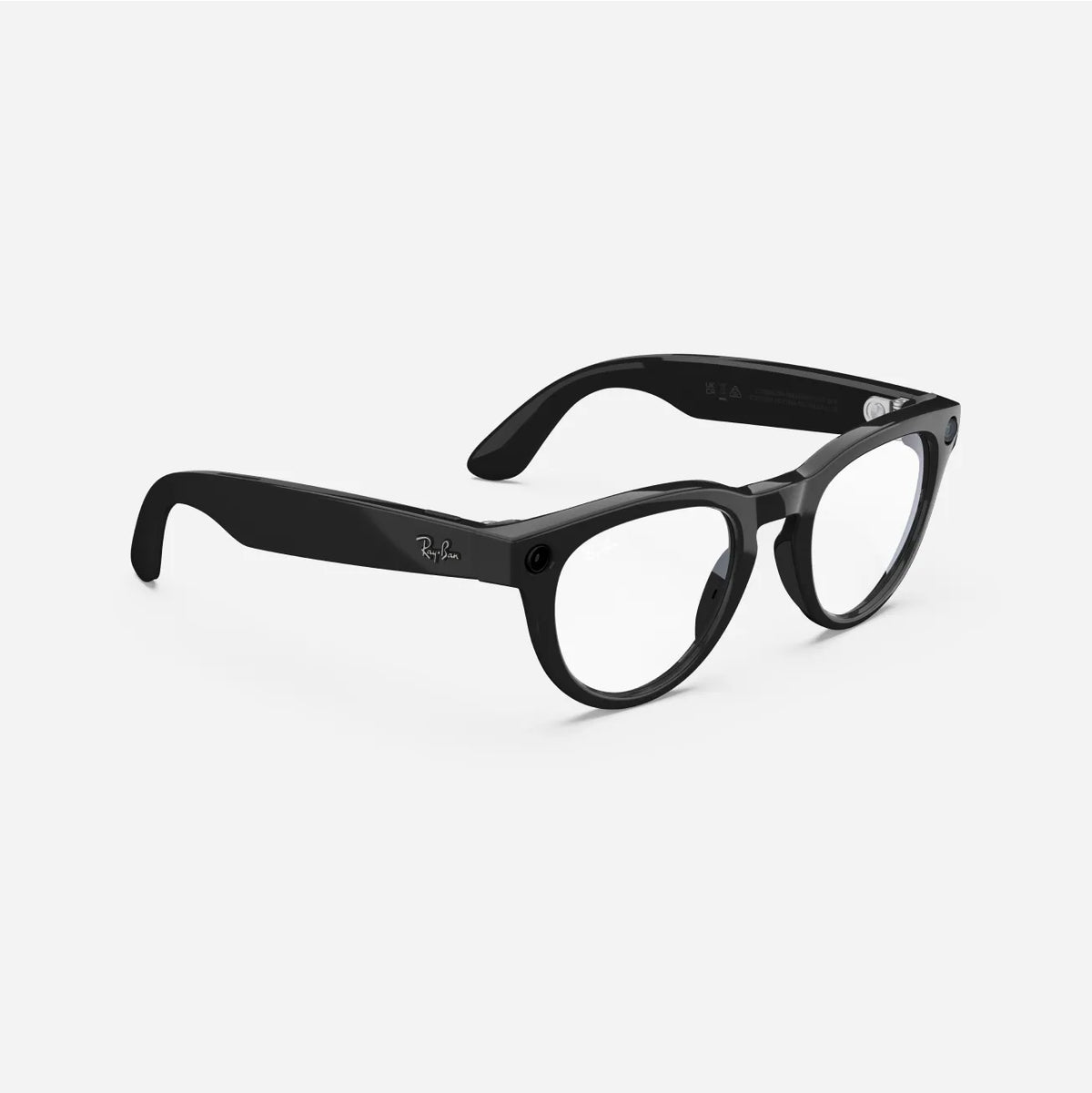 Ray-Ban Meta Headliner Gen 1 - (F) Shiny Black - (L) Clear