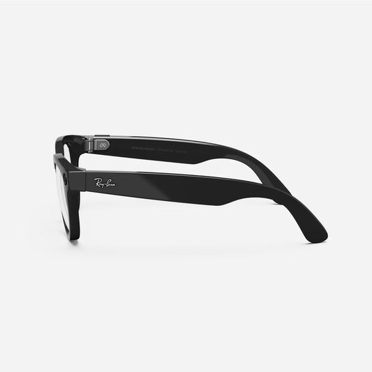 Ray-Ban Meta Headliner - (F) Shiny Black - (L) Clear - (Standard)