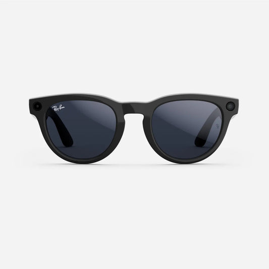 Ray-Ban Meta Headliner Gen 1 - (F) Shiny Black - (L) Clear to Sapphire Transitions - (Standard)