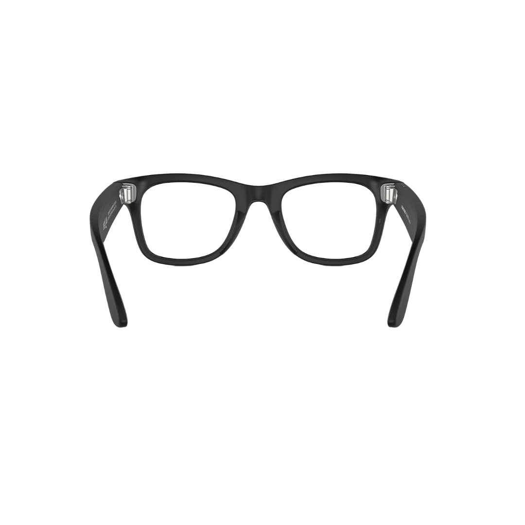 Ray-Ban Meta Wayfarer - (F) Matte Black - (L) Clear to Graphite Green Transitions - (Large)