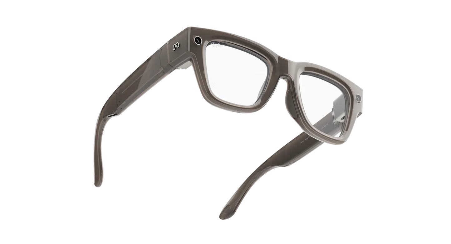 Meta Ray-Ban Display - (F) Sand - (L) Clear to Grey Transitions - (Standard)