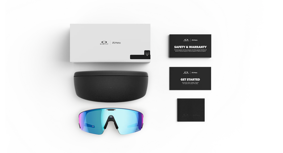 Oakley Meta Vanguard - (F) White - (L) Prizm™ Sapphire