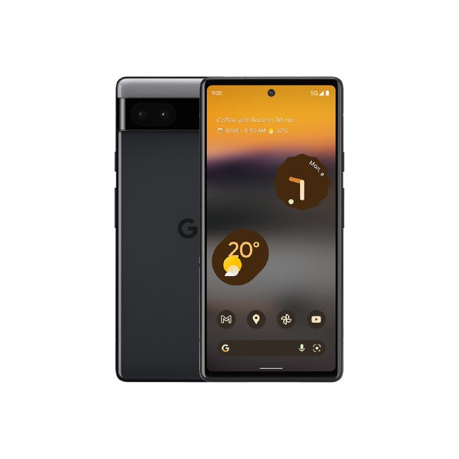Google Pixel 6a - Charcoal - 5G Android Phone