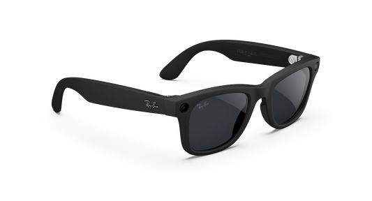 Ray-Ban Meta Wayfarer Gen 2 - (F) Matte Black - (L) Clear to Grey Transitions - (Large)