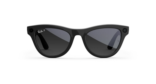 Ray-Ban Meta Skyler Gen 2 – (F) Shiny Black – (L) Gradient Graphite Polarised