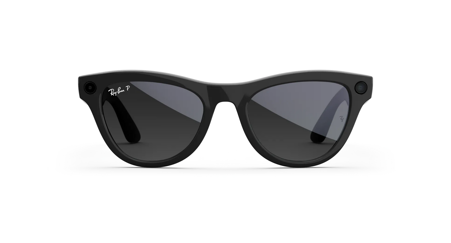Ray-Ban Meta Skyler Gen 2 – (F) Shiny Black – (L) Gradient Graphite Polarised – (Standard)