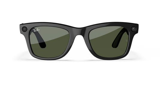 Ray-Ban Meta Wayfarer Gen 2 - (F) Shiny Black - (L) Green - (Standard)