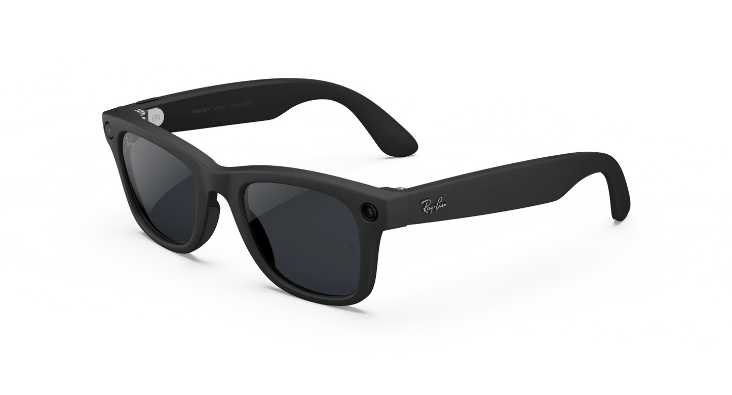 Ray-Ban Meta Wayfarer Gen 2 - (F) Matte Black - (L) Clear to Grey Transitions - (Standard)