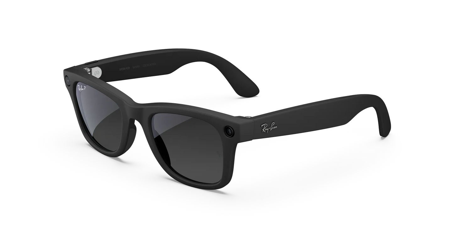Ray-Ban Meta Wayfarer Gen 2 - (F) Matte Black - (L) Clear to Grey Transitions - (Standard)