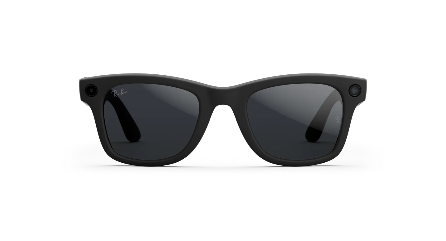Ray-Ban Meta Wayfarer Gen 2 - (F) Matte Black - (L) Clear to Grey Transitions - (Large)