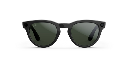 Ray-Ban Meta Headliner Gen 2 - (F) Shiny Black - (L) Clear to Graphite Green Transitions - (Standard)