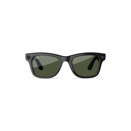 Ray-Ban Meta Wayfarer Gen 1 - (F) Shiny Black - (L) Green - (Large) - product image