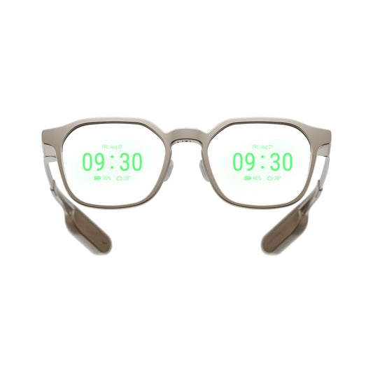 RayNeo iO AI Glasses Dune Gold standard