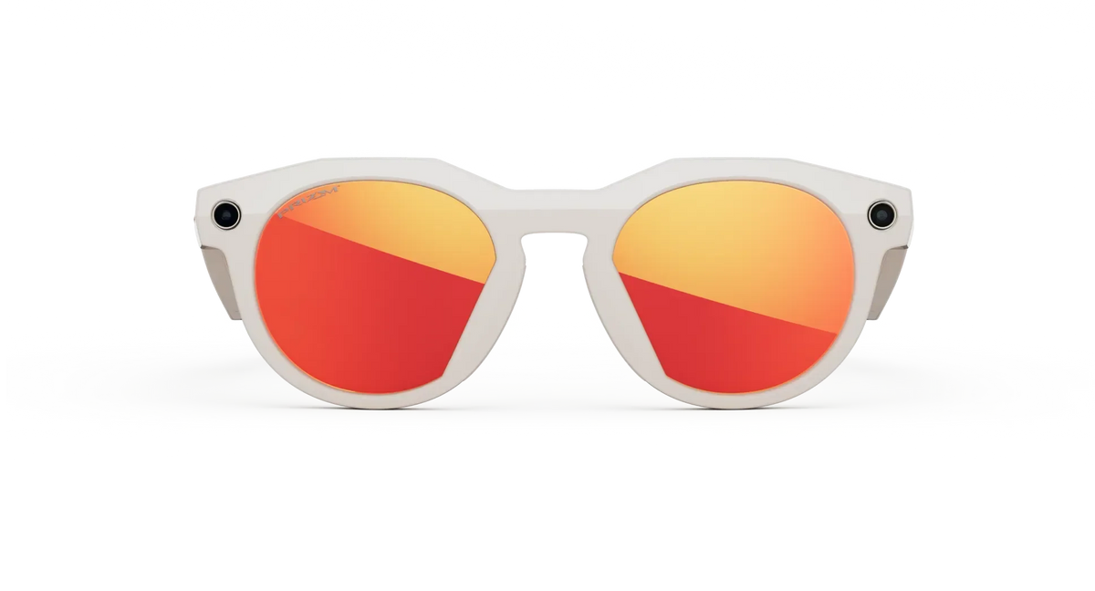 Oakley Meta HSTN - Meta official Oakley Meta HSTN, Warm Grey / Prizm Ruby  - view 3 of 5 - source 1380795229632205