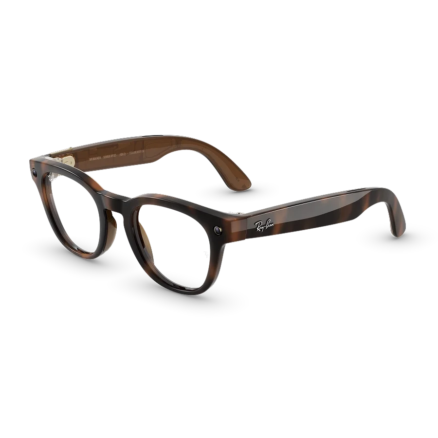 Ray-Ban Meta Scriber Optics Gen 2 - Meta official Ray-Ban Meta Scriber Optics (Gen 2), Havana, Clear Lenses - view 1 of 1 - source 1005544922156147