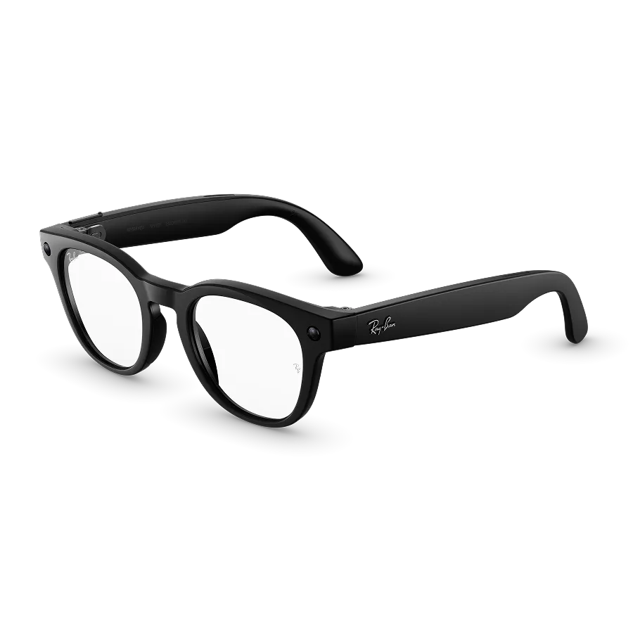 Ray-Ban Meta Scriber Optics Gen 2 - Meta official Ray-Ban Meta Scriber Optics (Gen 2), Shiny Black, Clear Lenses - view 1 of 1 - source 1391180158888189