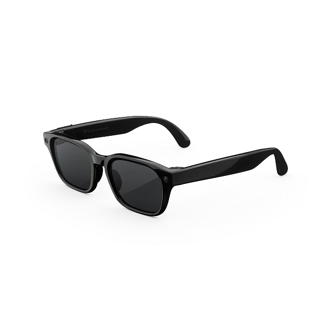 Meta Adventurer - Meta official Meta Adventurer Standard with Plug-In Case Classic Black Grey Lenses - view 1 of 1 - source 1729965064898282