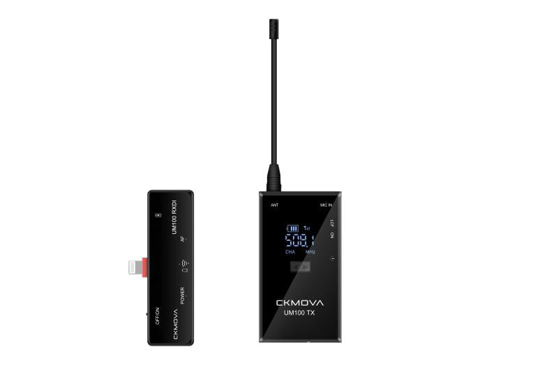 CKMOVA UM100 Kit5 Dual-Channel Wireless Microphone – Flip Phones