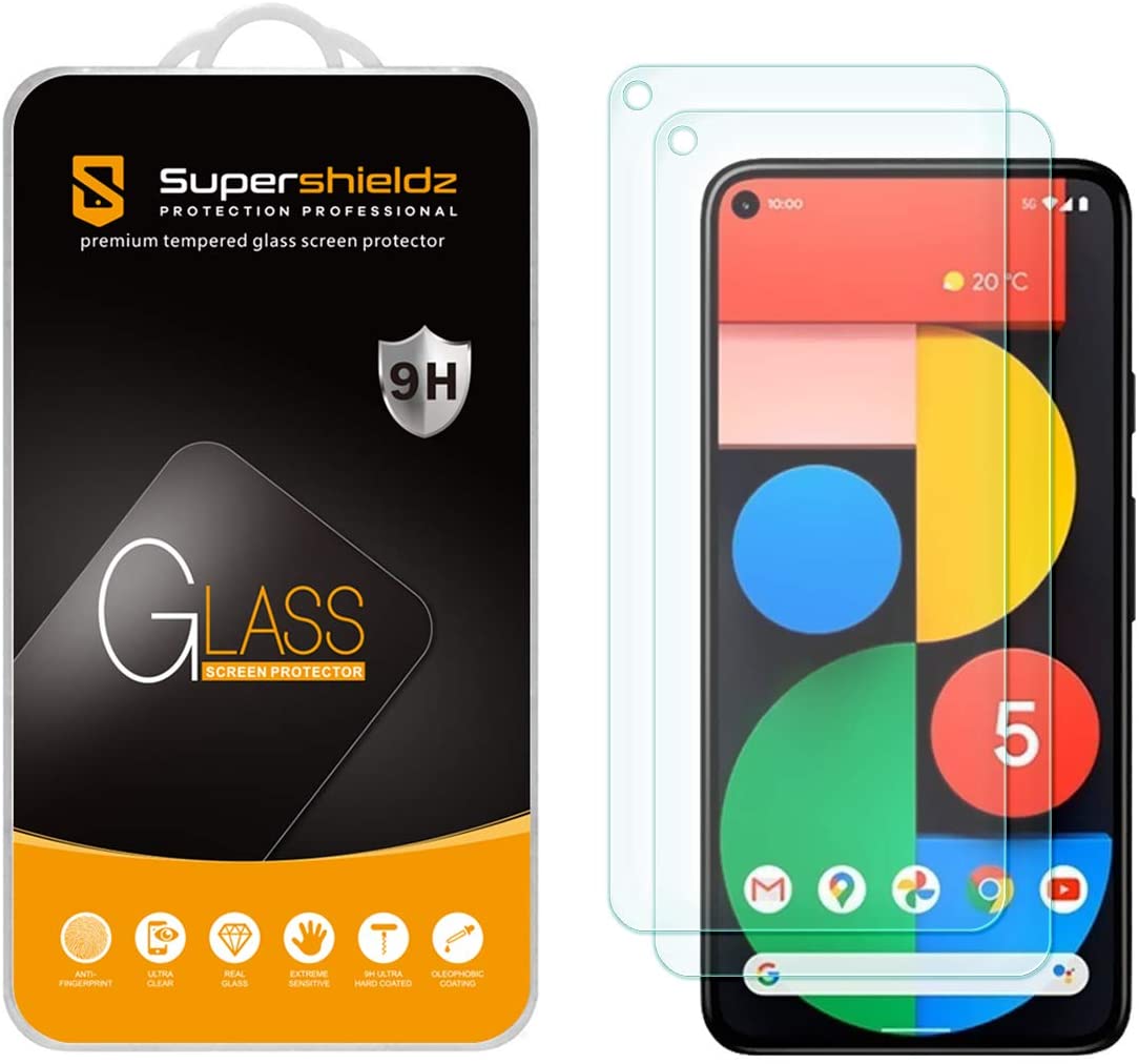 Google Pixel 5 -Tempered Glass Screen Protector(2 pack)