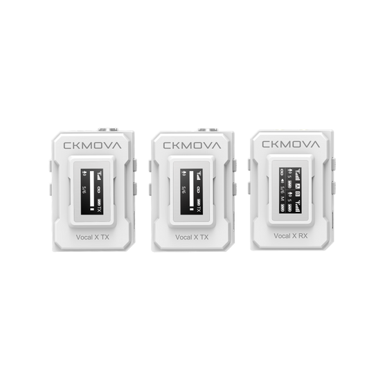 CKMOVA Vocal X V2W Wireless Microphone - White