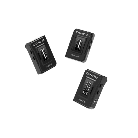 CKMOVA Vocal X V2 - Wireless Microphone - Black