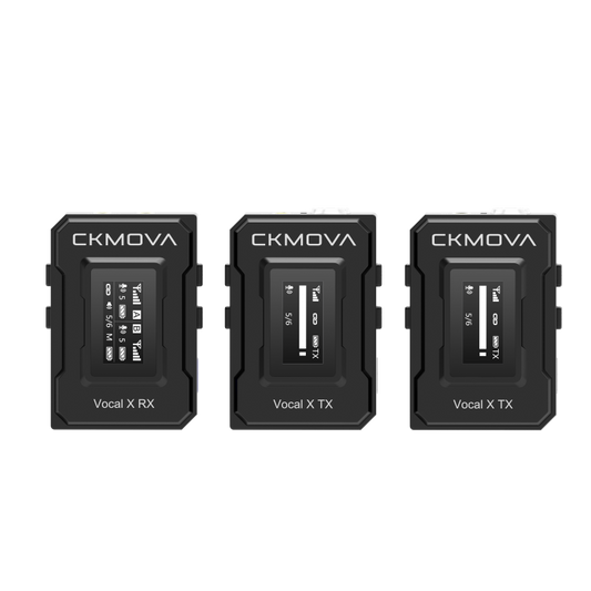 CKMOVA Vocal X V2 - Wireless Microphone - Black